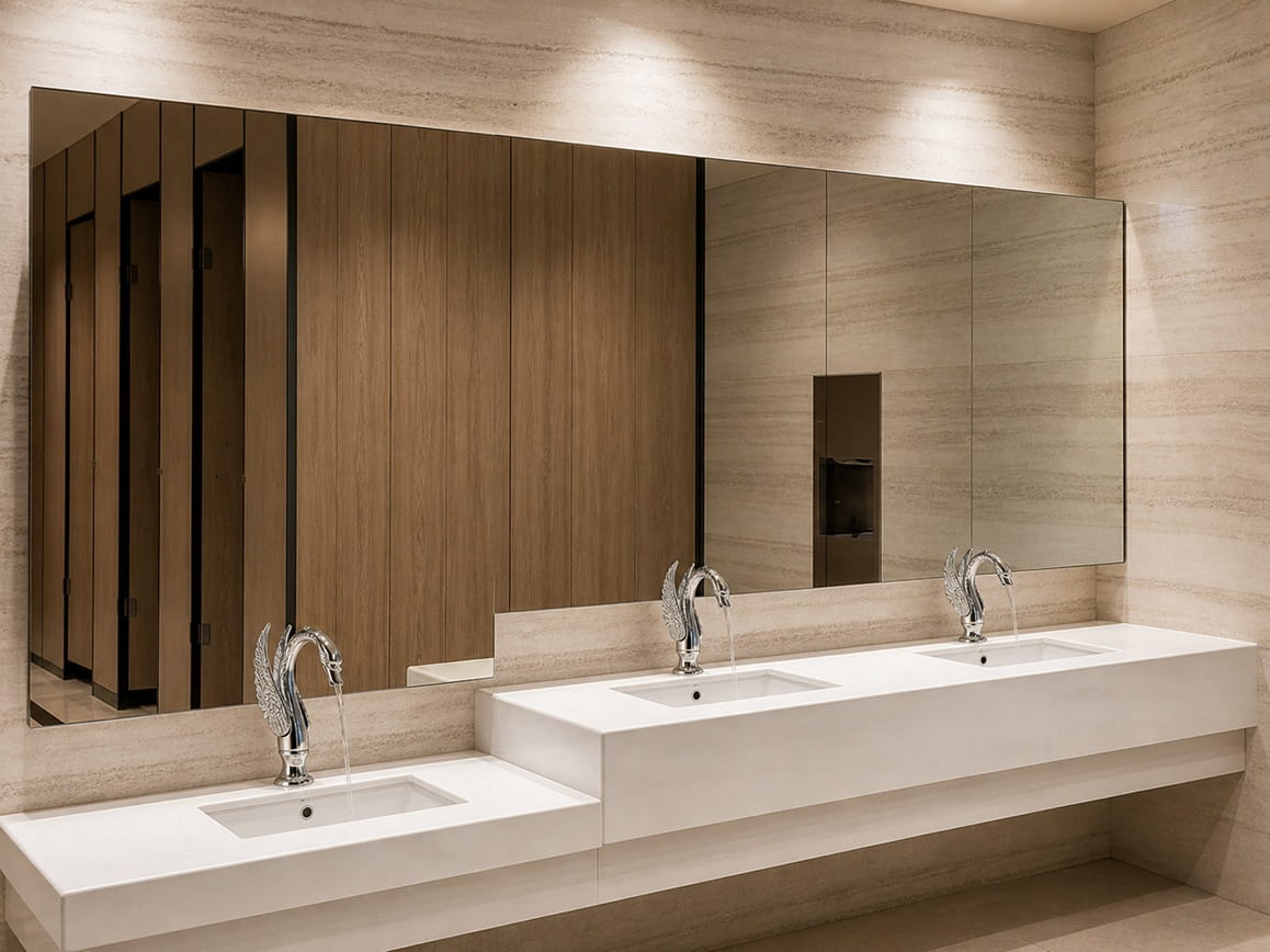 Touchless faucet product selection summary for commercial restroom projects